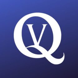 QVCC blue and white logo