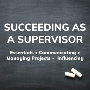 success as supervisor