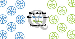 Register for winter or spring