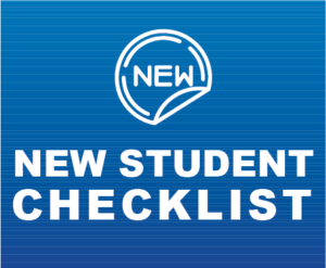 New Student Checklist graphic