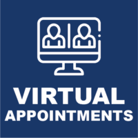 Virtual Appointment button