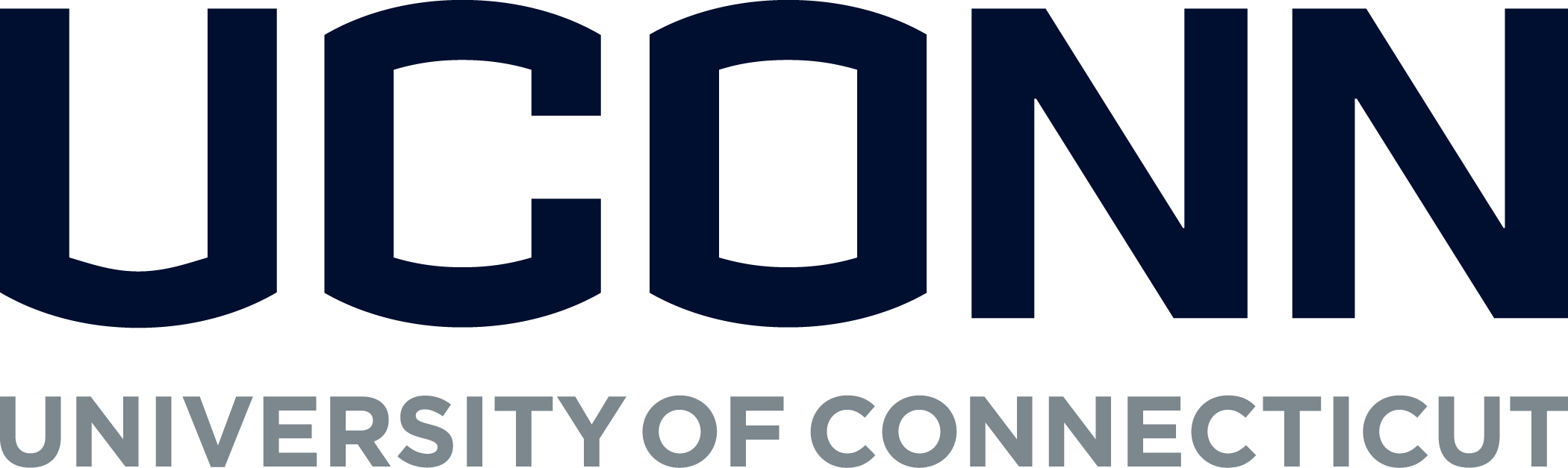 UConn Blue Gray Logo