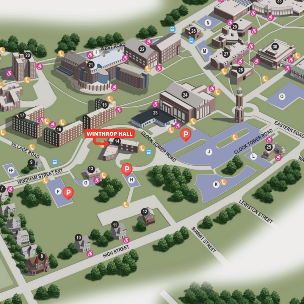 Map of ECSU Campus | CT State, Quinebaug Valley