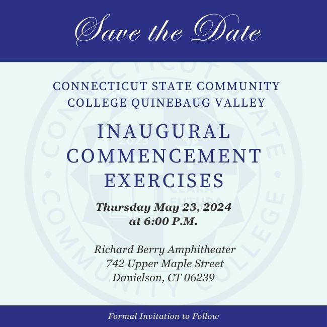 Inaugural Commencement Exercises May 23 at 6PM